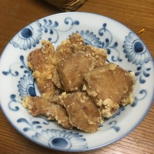 カジキマグロの唐揚げ☆ニンニク醤油味♪